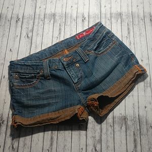 Seven7 Blue Jean Shorts